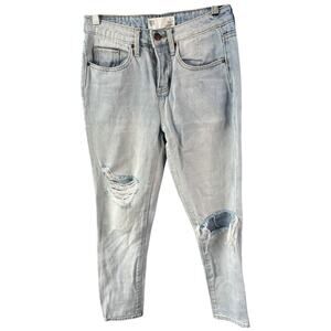 RSQ Boyfriend Jeans Light Wash Distressed – Size 00 / 23